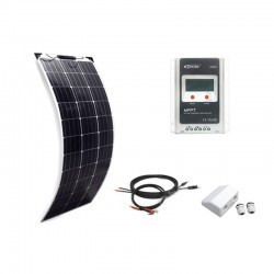 KIT SOLAR 640W- 4x160W 12V SEMIFLEXIBLE Wohnmobile Camping Solaranlage